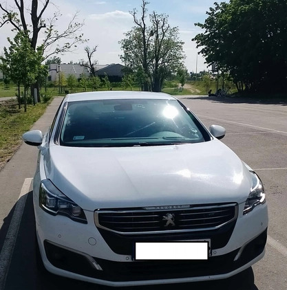 Peugeot 508 cena 53900 przebieg: 231390, rok produkcji 2014 z Boguchwała małe 466